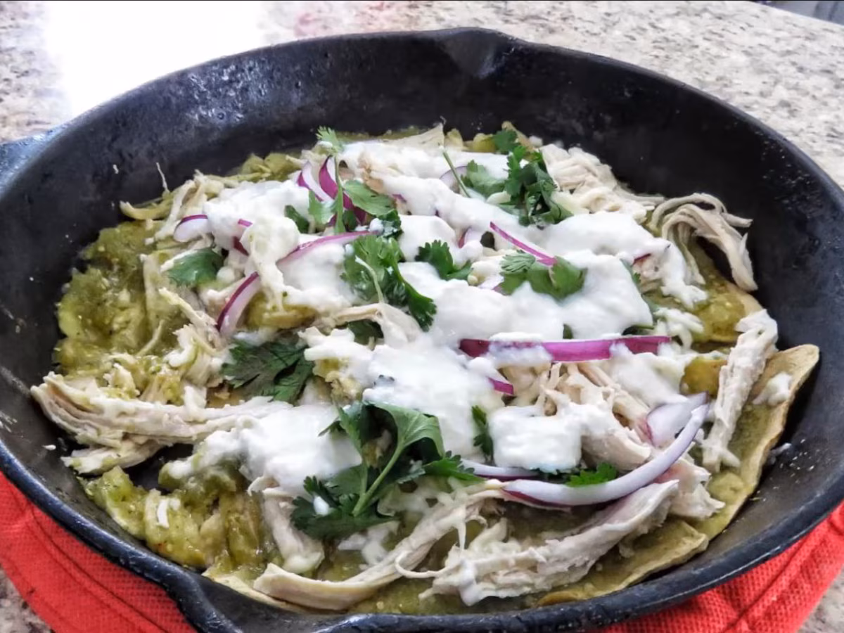 Chilaquiles Verdes Horneados