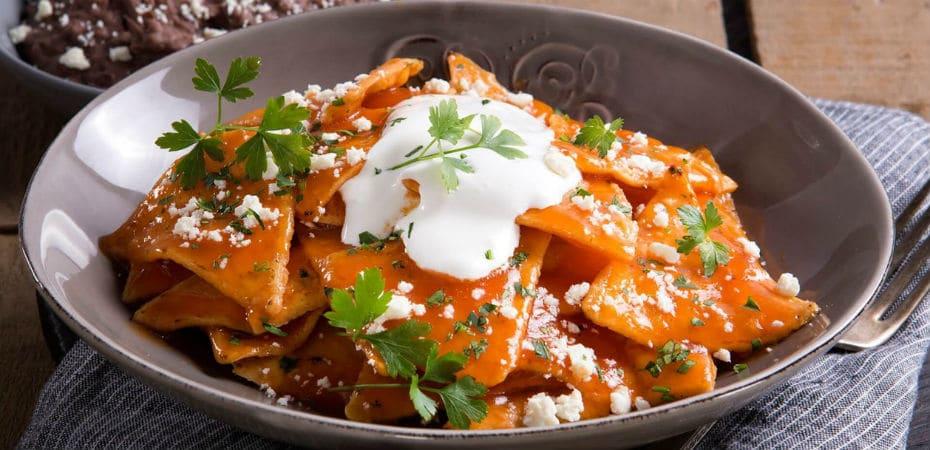 Chilaquiles Rojos al Horno