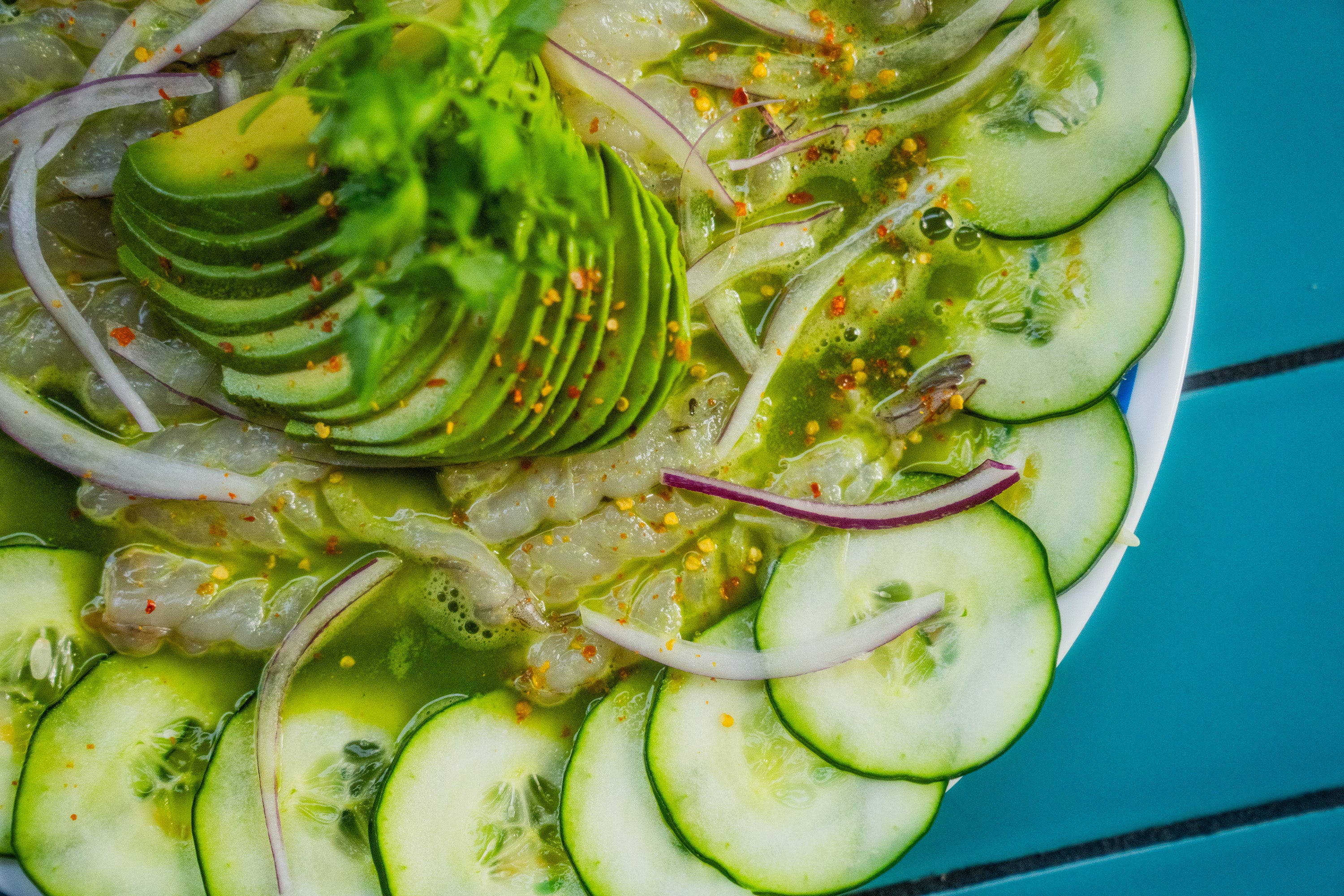 Aguachile Verde de Camarón